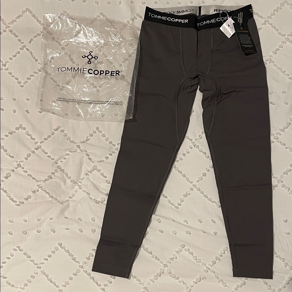 Tommie Copper Boys core tights slate grey medium nwt